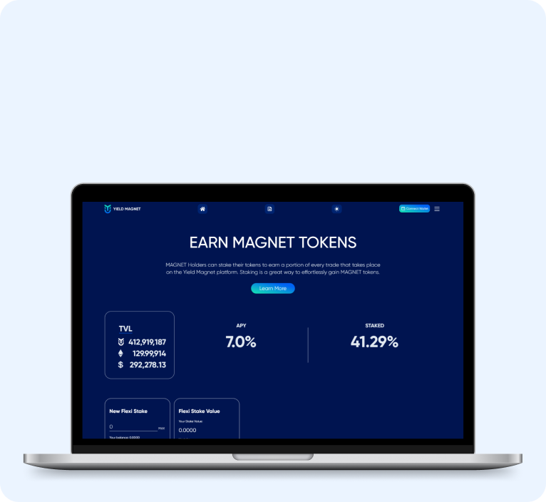 Yield Magnet - Decentralized Marketplace for DeFi